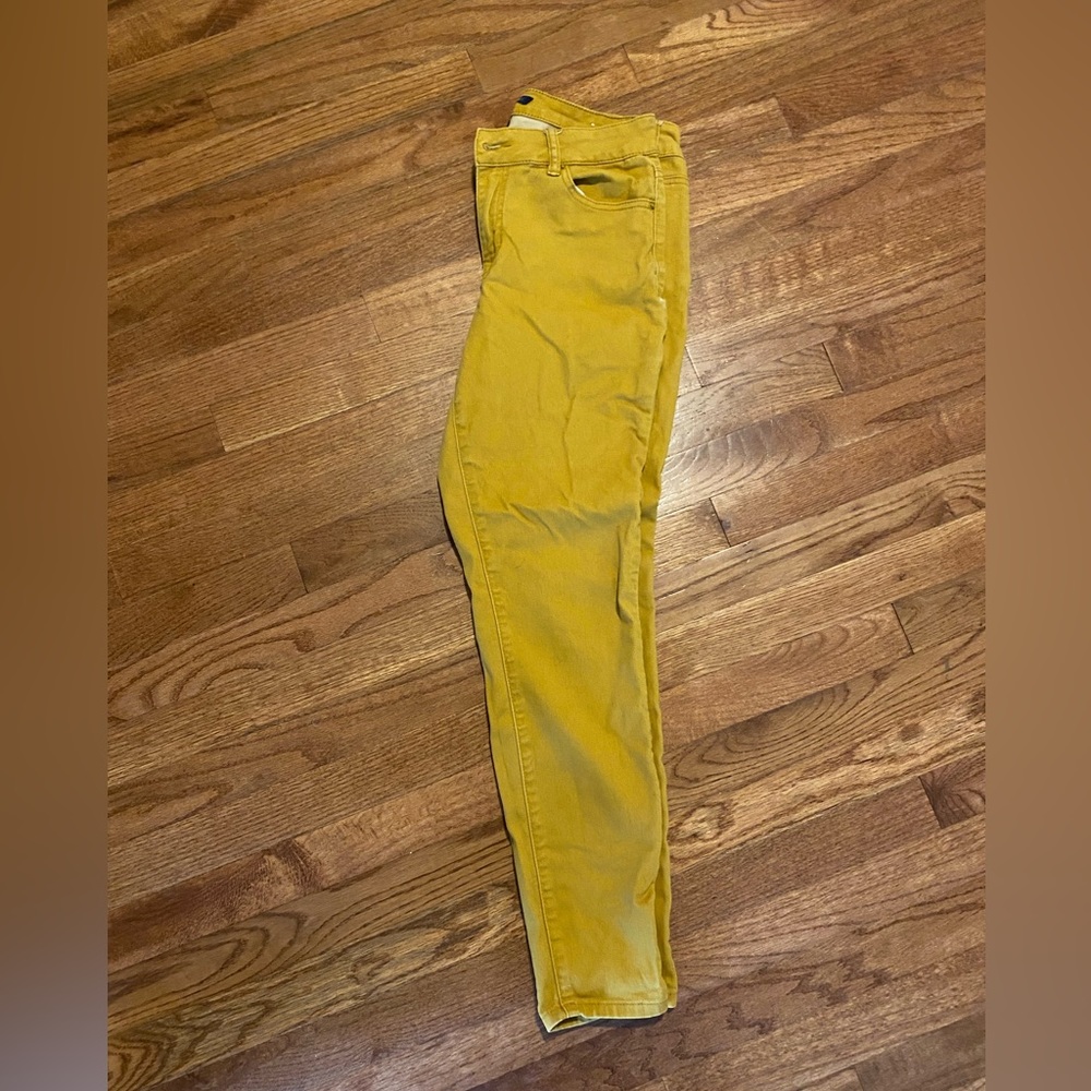 BLUE SPICE - mustard colored jeans